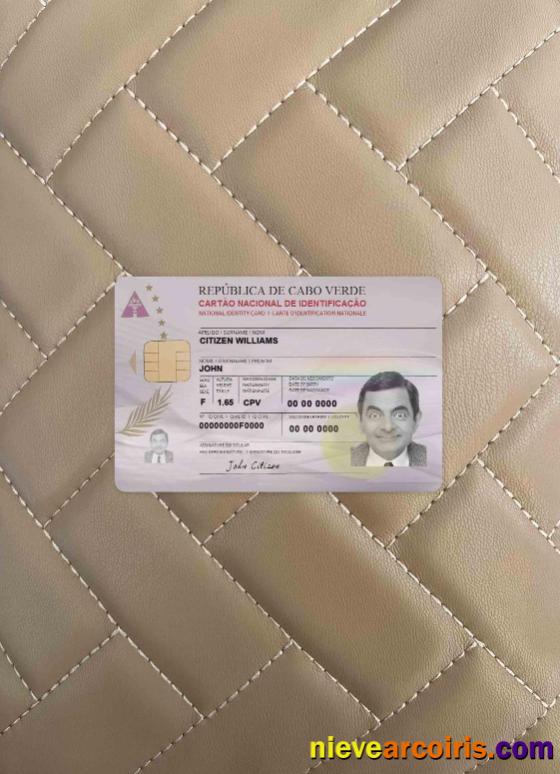 Cabo Verde ID card photolook